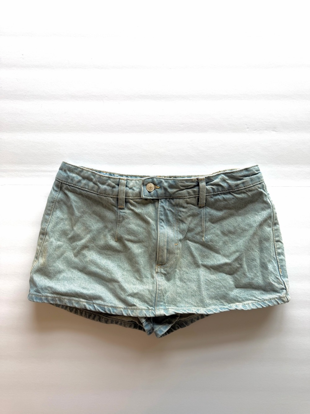 We The Free Light Blue Denim Jean Shorts